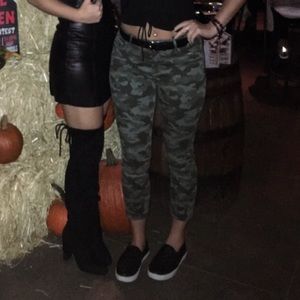 Camo jeans- size 8